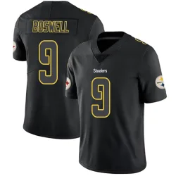 Chris Boswell Pittsburgh Steelers Limited Youth Jersey (Black Impact)