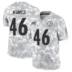 Christian Kuntz Pittsburgh Steelers Limited Men's 2024 Salute to Service Jersey (Arctic Camo)
