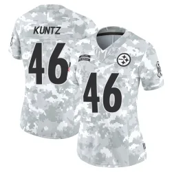 Christian Kuntz Pittsburgh Steelers Limited Women's 2024 Salute to Service Jersey (Arctic Camo)