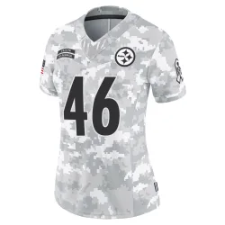 Christian Kuntz Pittsburgh Steelers Limited Women's 2024 Salute to Service Jersey (Arctic Camo)
