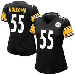 Cole Holcomb Pittsburgh Steelers Game Women's Team Color Jersey (Black)