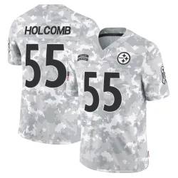Cole Holcomb Pittsburgh Steelers Limited Youth 2024 Salute to Service Jersey (Arctic Camo)