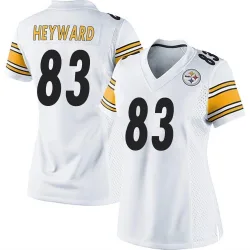 Connor Heyward Pittsburgh Steelers Game Women's Jersey (White)
