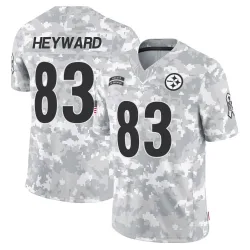 Connor Heyward Pittsburgh Steelers Limited Youth 2024 Salute to Service Jersey (Arctic Camo)
