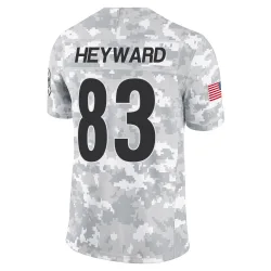 Connor Heyward Pittsburgh Steelers Limited Youth 2024 Salute to Service Jersey (Arctic Camo)