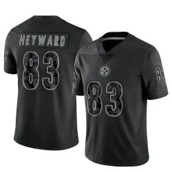 Connor Heyward Pittsburgh Steelers Limited Youth Reflective Jersey (Black)