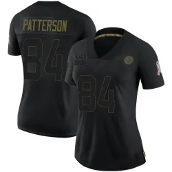 Cordarrelle Patterson Pittsburgh Steelers Limited Women's 2020 Salute To Service Jersey (Black)
