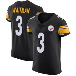 Corliss Waitman Pittsburgh Steelers Elite Men's Team Color Vapor Untouchable Jersey (Black)