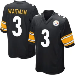Corliss Waitman Pittsburgh Steelers Game Men's Team Color Jersey (Black)