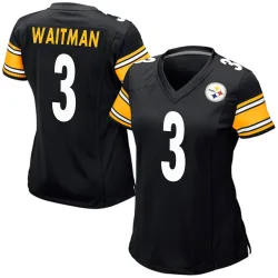 Corliss Waitman Pittsburgh Steelers Game Women's Team Color Jersey (Black)