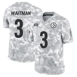 Corliss Waitman Pittsburgh Steelers Limited Men's 2024 Salute to Service Jersey (Arctic Camo)