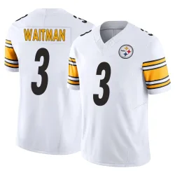 Corliss Waitman Pittsburgh Steelers Limited Men's Vapor F.U.S.E. Jersey (White)