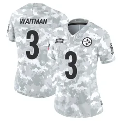 Corliss Waitman Pittsburgh Steelers Limited Women's 2024 Salute to Service Jersey (Arctic Camo)