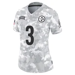 Corliss Waitman Pittsburgh Steelers Limited Women's 2024 Salute to Service Jersey (Arctic Camo)