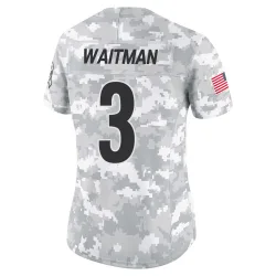Corliss Waitman Pittsburgh Steelers Limited Women's 2024 Salute to Service Jersey (Arctic Camo)