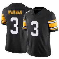 Corliss Waitman Pittsburgh Steelers Limited Youth Alternate Vapor F.U.S.E. Jersey (Black)