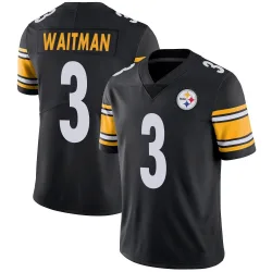 Corliss Waitman Pittsburgh Steelers Limited Youth Team Color Vapor Untouchable Jersey (Black)