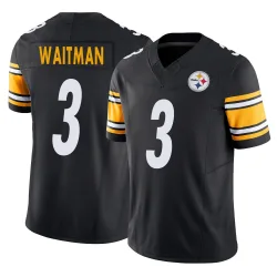 Corliss Waitman Pittsburgh Steelers Limited Youth Vapor F.U.S.E. Jersey (Black)