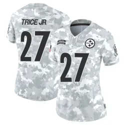 Cory Trice Jr. Pittsburgh Steelers Limited Women's 2024 Salute to Service Jersey (Arctic Camo)