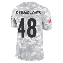 DJ Thomas-Jones Pittsburgh Steelers Limited Men's 2024 Salute to Service Jersey (Arctic Camo)