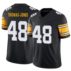 DJ Thomas-Jones Pittsburgh Steelers Limited Men's Alternate Vapor F.U.S.E. Jersey (Black)
