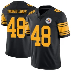 DJ Thomas-Jones Pittsburgh Steelers Limited Men's Color Rush Jersey (Black)