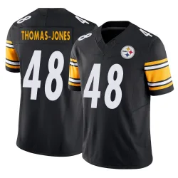 DJ Thomas-Jones Pittsburgh Steelers Limited Men's Vapor F.U.S.E. Jersey (Black)