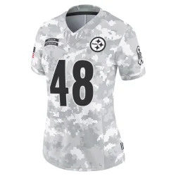 DJ Thomas-Jones Pittsburgh Steelers Limited Women's 2024 Salute to Service Jersey (Arctic Camo)