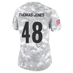 DJ Thomas-Jones Pittsburgh Steelers Limited Women's 2024 Salute to Service Jersey (Arctic Camo)