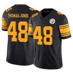 DJ Thomas-Jones Pittsburgh Steelers Limited Youth 2nd Alternate Vapor F.U.S.E. Jersey (Black)