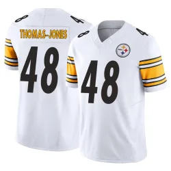 DJ Thomas-Jones Pittsburgh Steelers Limited Youth Vapor F.U.S.E. Jersey (White)
