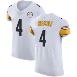 DK Metcalf Pittsburgh Steelers Elite Men's Vapor Untouchable Jersey (White)