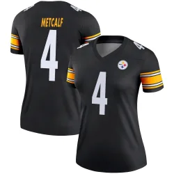 DK Metcalf Pittsburgh Steelers Legend Women's Jersey (Black)