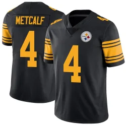 DK Metcalf Pittsburgh Steelers Limited Men's Color Rush Jersey (Black)