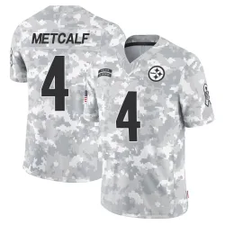 DK Metcalf Pittsburgh Steelers Limited Youth 2024 Salute to Service Jersey (Arctic Camo)