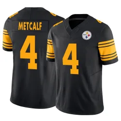 DK Metcalf Pittsburgh Steelers Limited Youth 2nd Alternate Vapor F.U.S.E. Jersey (Black)