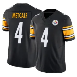 DK Metcalf Pittsburgh Steelers Limited Youth Vapor F.U.S.E. Jersey (Black)
