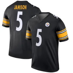 D'Shawn Jamison Pittsburgh Steelers Legend Youth Jersey (Black)