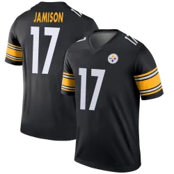 D'Shawn Jamison Pittsburgh Steelers Legend Youth Jersey (Black)