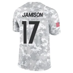 D'Shawn Jamison Pittsburgh Steelers Limited Men's 2024 Salute to Service Jersey (Arctic Camo)