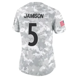 D'Shawn Jamison Pittsburgh Steelers Limited Women's 2024 Salute to Service Jersey (Arctic Camo)
