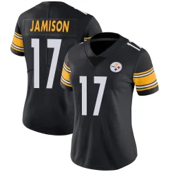 D'Shawn Jamison Pittsburgh Steelers Limited Women's Team Color Vapor Untouchable Jersey (Black)