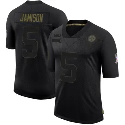 D'Shawn Jamison Pittsburgh Steelers Limited Youth 2020 Salute To Service Jersey (Black)