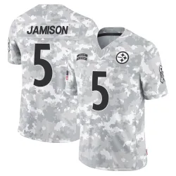 D'Shawn Jamison Pittsburgh Steelers Limited Youth 2024 Salute to Service Jersey (Arctic Camo)