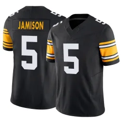 D'Shawn Jamison Pittsburgh Steelers Limited Youth Alternate Vapor F.U.S.E. Jersey (Black)