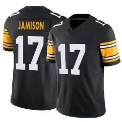 D'Shawn Jamison Pittsburgh Steelers Limited Youth Alternate Vapor F.U.S.E. Jersey (Black)