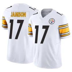 D'Shawn Jamison Pittsburgh Steelers Limited Youth Vapor F.U.S.E. Jersey (White)