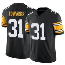 Daijun Edwards Pittsburgh Steelers Limited Youth Alternate Vapor F.U.S.E. Jersey (Black)