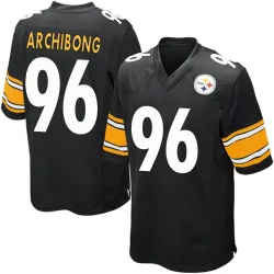 Daniel Archibong Pittsburgh Steelers Game Men's Team Color Jersey (Black)