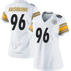 Daniel Archibong Pittsburgh Steelers Game Women's Jersey (White)